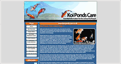 Desktop Screenshot of koi-ponds-care.co.uk